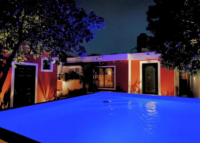 Colonial Villa In Merida Centro 4Br 3Ba Private Pool Near Paseo De Montejo